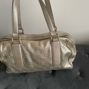 Gucci Metallic Gold Women's Bag